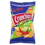 Чипсы Lorenz Crunchips X-Cut чили и лайм 75г