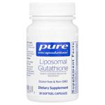 Ліпосомальний Глутатіон, Liposomal Glutathione, Pure Encapsulations, 30 капсул