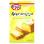 Пудра цукрова Dr.Oetker зі смаком цитрусу і ванілі 50г