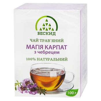 Чай трав'яний Бескид Магія Карпат з чебрецем 100г - купити, ціни на NOVUS - фото 1