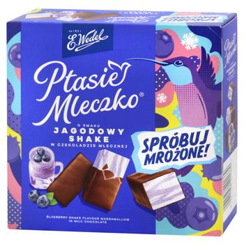 Конфеты E.Wedel Птичье молоко черничный шейк 340г