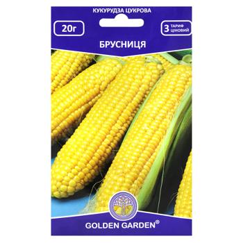 Насіння Golden Garden Кукурудза цукрова Брусниця 20г