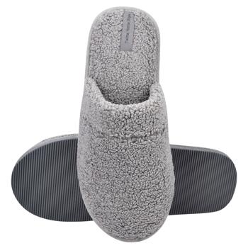 Twins Teddi 10419 Gray Men's Slippers s.40-41 - buy, prices for Vostorg - photo 2