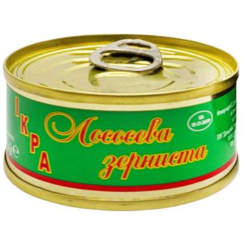 Икра красная лососевая 60г - купить, цены на КОСМОС - фото 1