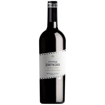 Вино Vinos de La Luz Cinema Sangiovese красное сухое 14% 0,75л - купить, цены на Эпицентр FOOD - фото 1