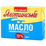 Yahotynske Selianske Sweet Cream Butter 73% 180g