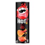 Картопляні чіпси - Pringles Hot Sweet Chill 160g 