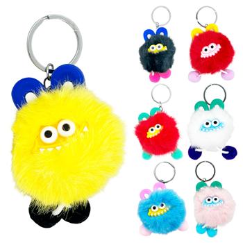 Zed Monster Keychain Toy 7.5x5.5cm in Assortment