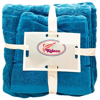 Koloco Cotton Towels 70*140/34*74cm - buy, prices for - photo 3