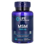 Life Extension MSM Methylsulfonylmethane 1000mg 100 capsules