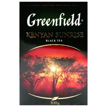 Greenfield Kenyan Sunrise Black Tea 100g - buy, prices for - photo 3