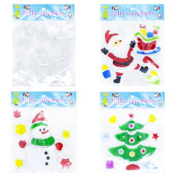 New Year's Silicone Stickers 19x19cm - buy, prices for - photo 7