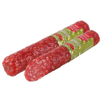 Ковбаса Салямі Мілано із м'яса птиці с/к в/с, кг (БМК) - купить, цены на Чудо Маркет - фото 1