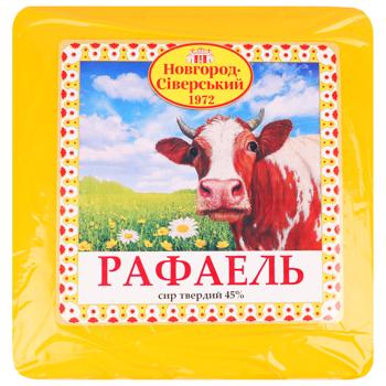 Сир Новгород-Сіверський твердий Рафаель 45 % (94820006851432) - купити, ціни на Епіцентр FOOD - фото 2