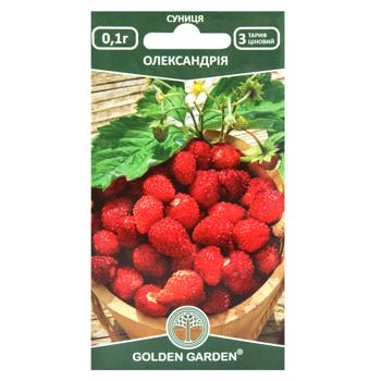 Golden Garden Alexandria Strawberry Seeds 0.1g - buy, prices for MegaMarket - photo 1