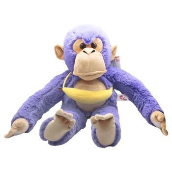 Stip Purple Monkey with Banana Soft Toy 45cm - buy, prices for EKO Market - photo 1