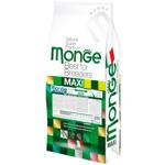 Корм сухий Monge Maxi з куркою та рисом для собак великих порід 15кг