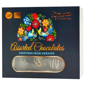Mon Lasa Greetings from Ukraine Candy 140g - buy, prices for Supermarket "Kharkiv" - photo 1