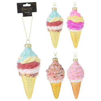 Ice Cream Christmas Tree Decoration 60*60*137mm