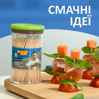 Зубочистки Фрекен Бок бамбуковые 250шт - купить, цены на Торба - фото 3