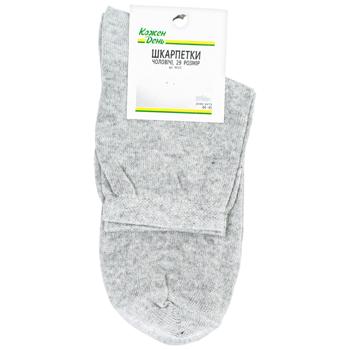 Kozhen Den Gray Men's Socks 29s - buy, prices for Auchan - photo 1