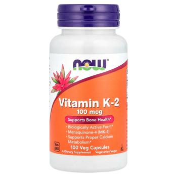 Now Foods Vitamin К2 МК-4 100mcg 100 capsules - buy, prices for Biotus - photo 1