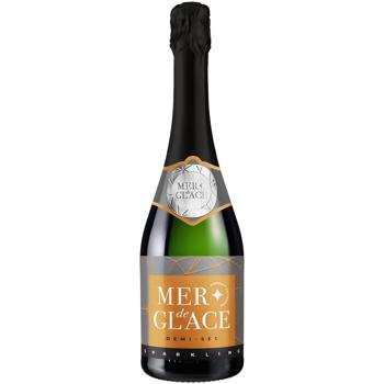 Вино ігристе Mer de Glace біле напівсухе 11% 0,75л