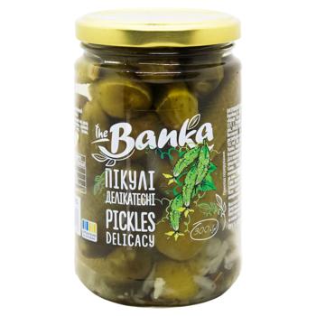 Огурцы The Banka пикули деликатесные 300г