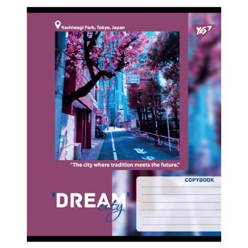 Зошит Yes Dream City в клітинку 24 аркуші в асортименті - купити, ціни на - фото 3