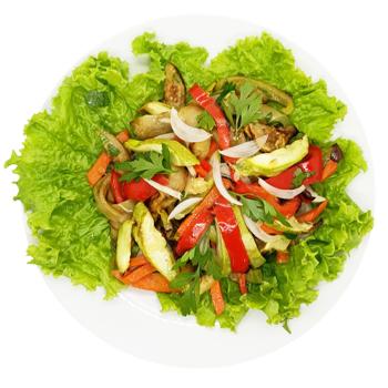 Салат із печених овочів з болгарським перцем - купити, ціни на Таврія В - фото 2