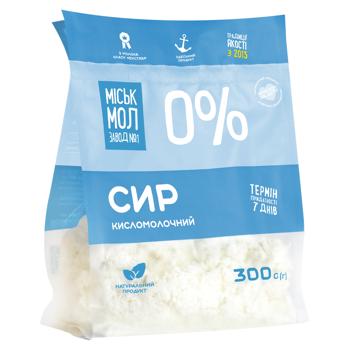 Miskmolzavod №1 Cottage Cheese 0% 300g - buy, prices for Ideal - photo 1