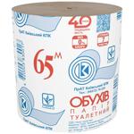 Туалетная бумага Обухов 65м 1-слойная