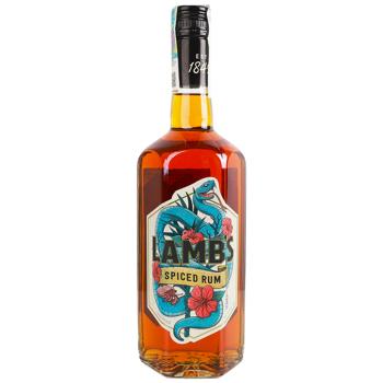 Lamb's Spiced Rum Drink 30% 0.7l - buy, prices for COSMOS - photo 1