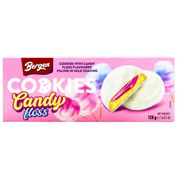 Bergen Cookies with Candy Floss Filling in Milk Coating 128g - buy, prices for - photo 3