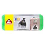 Пакети для сміття Помічниця міцні 60л 40шт