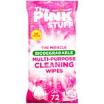 Салфетки влажные Pink Stuff для чистки поверхностей универсальные 72шт