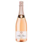 Вино игристое Villa Clara Cava Brut Rose розовое сухое 11,5% 0,75л