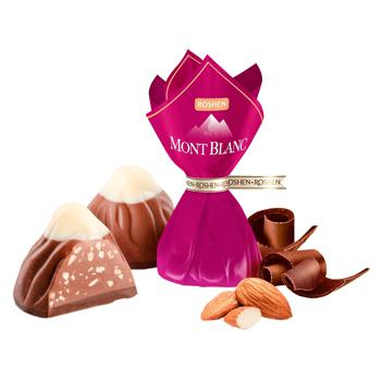 Roshen Candy Mont Blanc with caramelized almonds by weight - buy, prices for METRO - photo 1