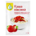 Каша Auchan овсяная с клубникой 35г