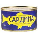 Pan Okean #5 Natural Atlantic Sardine with Added Oil 220g