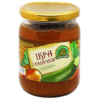 Икра Дары Ланив из кабачков 510г - купить, цены на ULTRAMARKET - фото 1