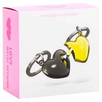 Брелок Metalmorphose Puzzle Hearts - купить, цены на WINETIME - фото 3