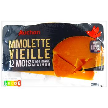 Auchan Mimolette Cheese 200g - buy, prices for Auchan - photo 1