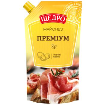 Schedro Provence Premium Mayonnaise 72% 300g - buy, prices for Supermarket "Kharkiv" - photo 1