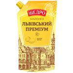 Майонез Щедро Львовский Премиум 80% 300г