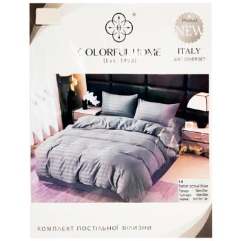 Комплект постільної білизни Colorful Home сатин страйп - купити, ціни на Восторг - фото 1