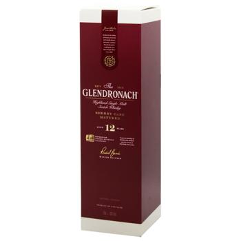 Glendronach Whiskey 12yo 43% 0.7l - buy, prices for MegaMarket - photo 2