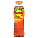Lipton black ice tea with peach 0.5l
