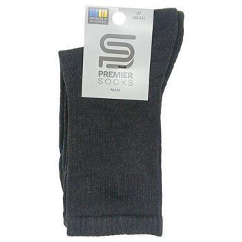 Premier Socks Men's Crew Socks s.27 Black - buy, prices for Chudo Market - photo 1
