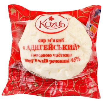 Сир Козуб м`який Адигейський 45% 300г в/уп (м/в) - купити, ціни на Епіцентр FOOD - фото 2